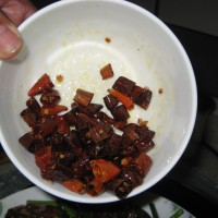 #舌尖还原#蒜苗炒腊肉(超详细)舌尖上的中国的做法图解9