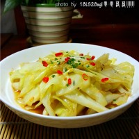 糖醋卷心菜的做法图解9
