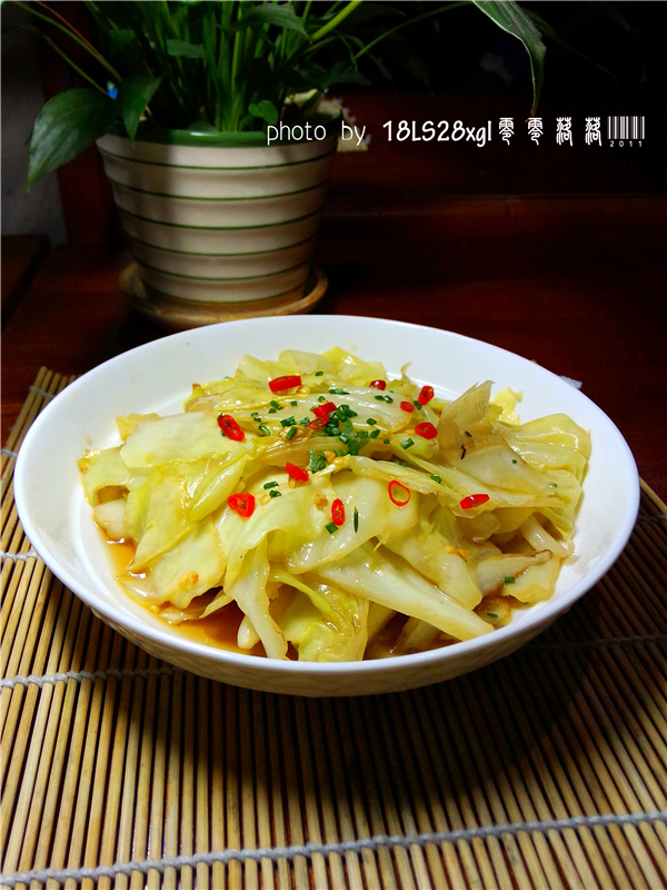 糖醋卷心菜的做法