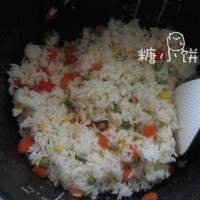 照烧鱿鱼筒酿饭的做法图解4