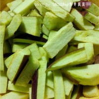 美容抗衰老:青椒茄子的做法图解2