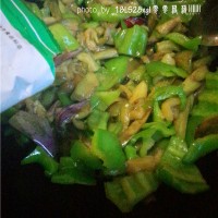 美容抗衰老:青椒茄子的做法图解8