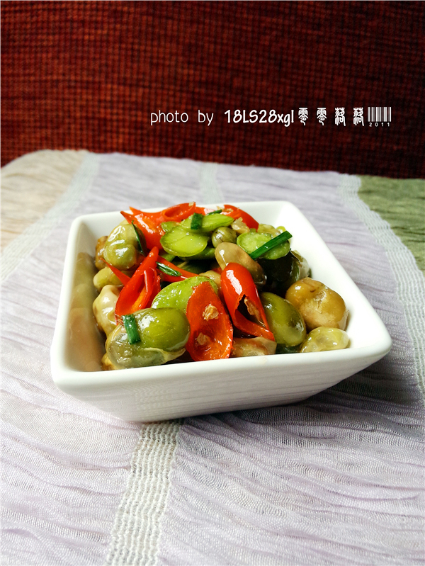 粒粒香:素蚕豆的做法
