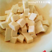 青菜火腿豆腐羹的做法图解3