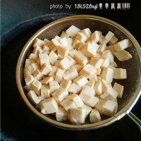 青菜火腿豆腐羹的做法图解6