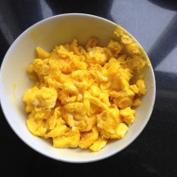 杏鲍菇培根蛋炒饭的做法图解3