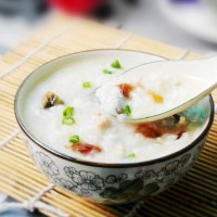 皮蛋瘦肉粥的做法图解8