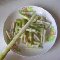 鲜笋炒肉丝 的做法图解3