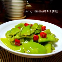 素炒荷兰豆的做法图解10