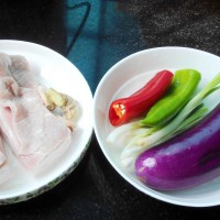 金钩茄子的做法图解1
