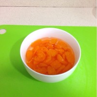 金桔枸杞滑蛋羹的做法图解3