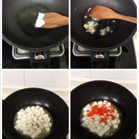 香椿烧豆腐的做法图解4