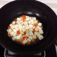 香椿烧豆腐的做法图解5