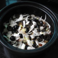 香菇橄榄焗饭的做法图解11