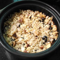 香菇橄榄焗饭的做法图解12