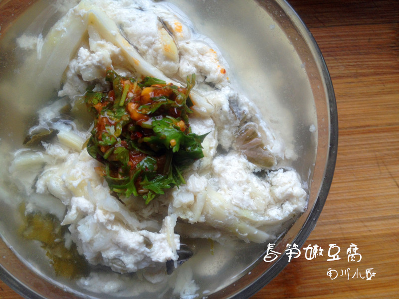 春笋嫩豆腐的做法