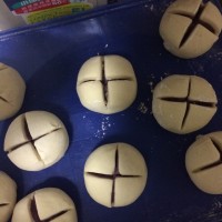 紫薯开花馒头的做法图解8