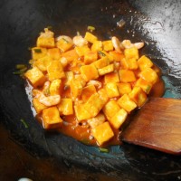 菠萝咕噜豆腐的做法图解8