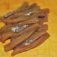 泡菜炒魔芋的做法图解3