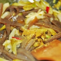 泡菜炒魔芋的做法图解10