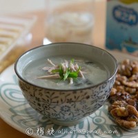 懒人版皮蛋瘦肉粥 的做法图解8