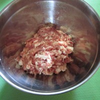 葱肉水煎包的做法图解3