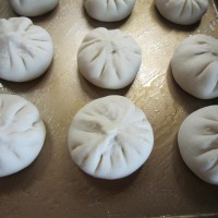 葱肉水煎包的做法图解9