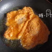 比手掌还大的黄金大鸡排家庭自制版的做法图解7