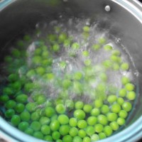 豌豆小炒的做法图解3