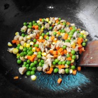 豌豆小炒的做法图解8