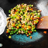 豌豆小炒的做法图解9