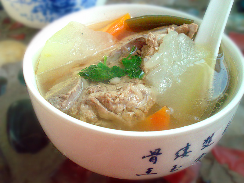 冬瓜脊骨汤的做法