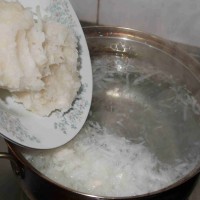 萝卜丝北极虾仁包子的做法图解9