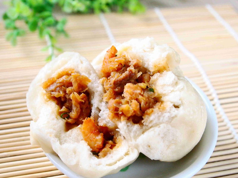 萝卜丝北极虾仁包子的做法