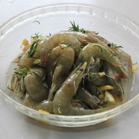 用烤箱轻松做----迷迭香烤大虾的做法图解6