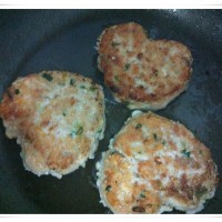 香煎鱼肉饼的做法图解4