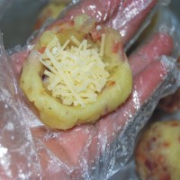 土豆培根奶酪球的做法图解8