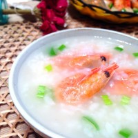 北极虾粥的做法图解4