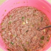 葱香蜢子虾鸡蛋饼---味道极鲜的袖珍虾的做法图解5