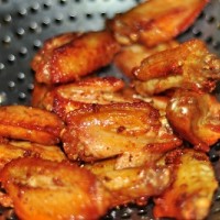 蒜香鸡翅配沙拉的做法图解11