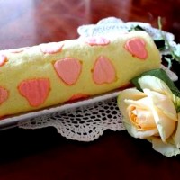 彩绘蛋糕卷的做法图解2