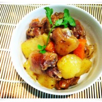 黑椒鸡腿烧土豆的做法图解13