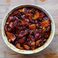 韩式五花肉烤豆腐的做法图解2