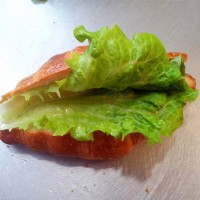 可颂火腿芝士三明治的做法图解3