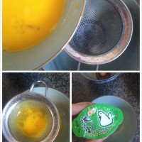 甜虾鸡蛋羹的做法图解3