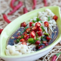 天然纤体师----白灼金针菇的做法图解5