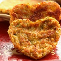 圆白菜小煎饼的做法图解1