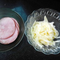 烟肉披萨的做法图解4