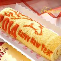 神马贺新年——彩绘蛋糕卷的做法图解16