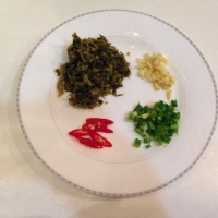 雪菜蒸带鱼的做法图解2